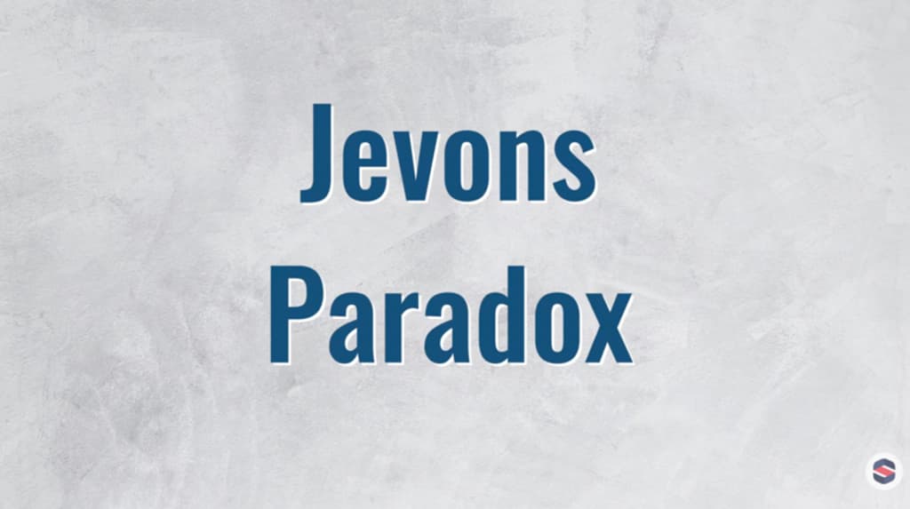 De Jevons paradox