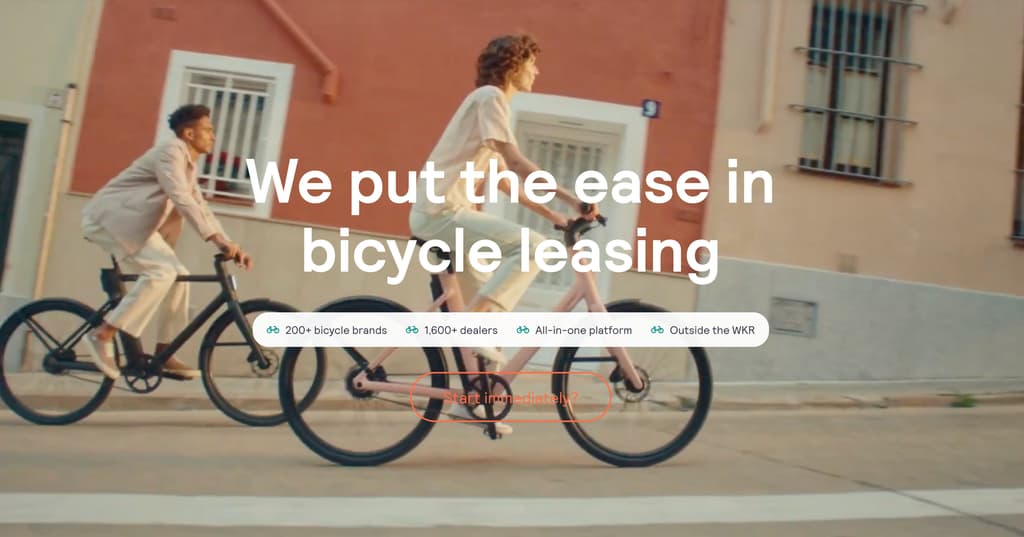 Lease een (elektrische) fiets via je werk