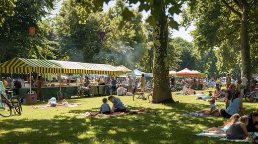 Pure Markt: Park Frankendael
