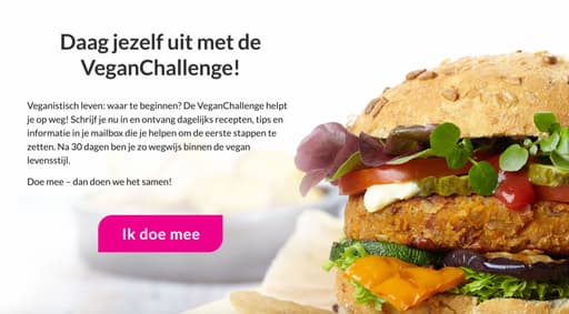 Daag jezelf uit met de VeganChallenge!
